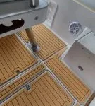 Piso Náutico Cor Madeira para Barco de Pesca — Mardek Náutica